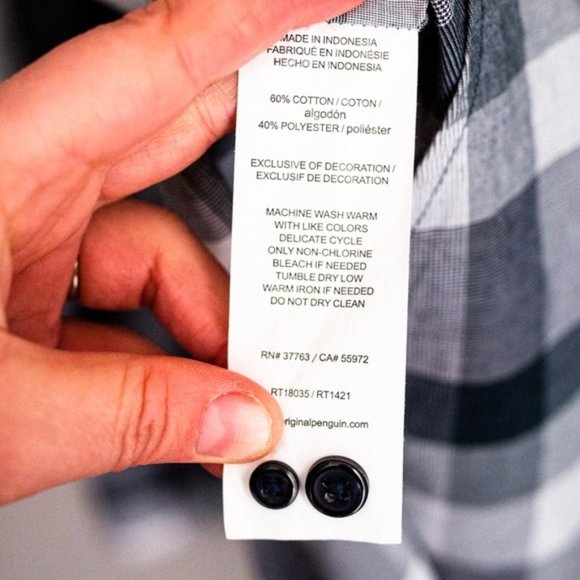 Original Penquin Button-up Shirt Size XXL - Picture 8 of 8